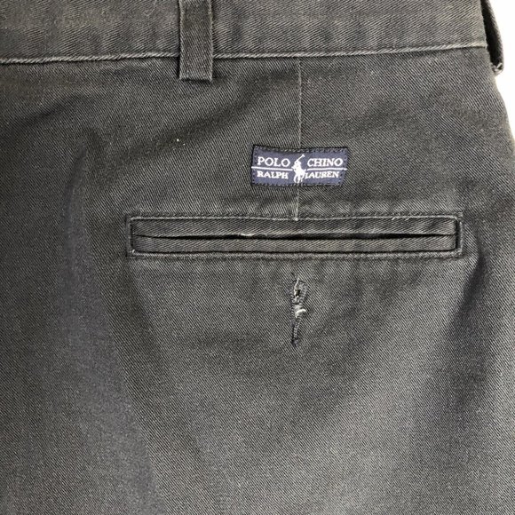 Polo Ralph Lauren Men's Size 38 Blue Pleated Chino Shorts H89 - Picture 5 of 5